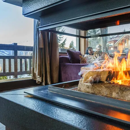 Chalé De Luxe à Avec Vue Et - Fr-1-772-7 Courchevel